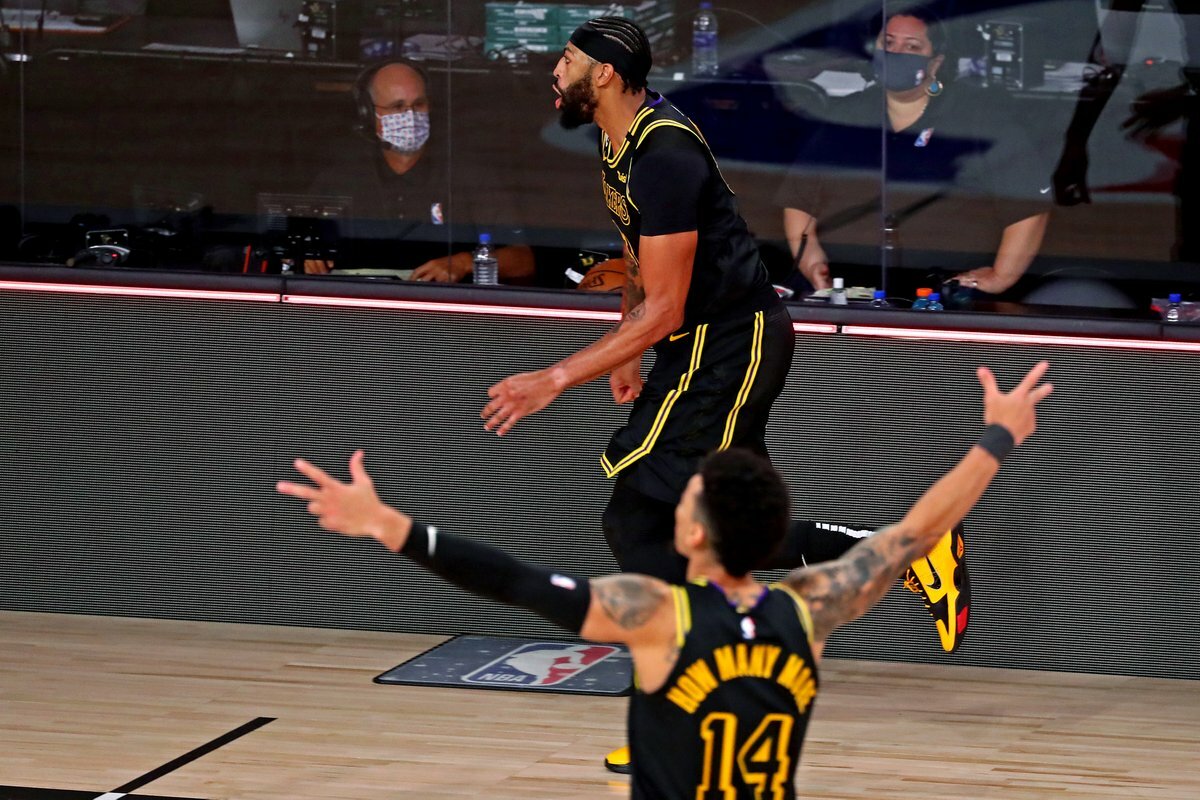 Anthony Davis le da a Los Angeles Lakers el 2-0 en las Finales de la Conferencia Oeste