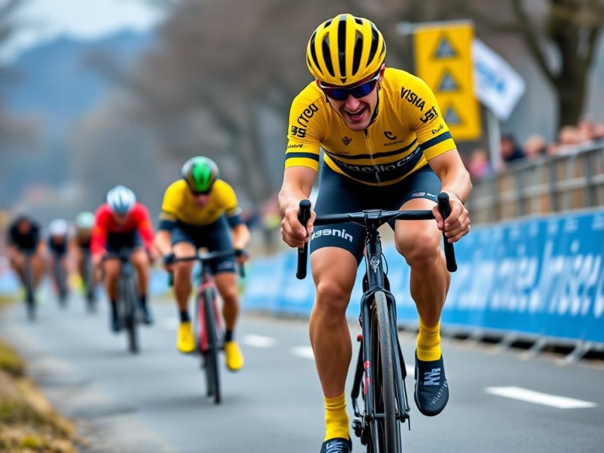 Visma triunfa en contrarreloj: Jorgenson lidera con el maillot amarillo en París-Niza