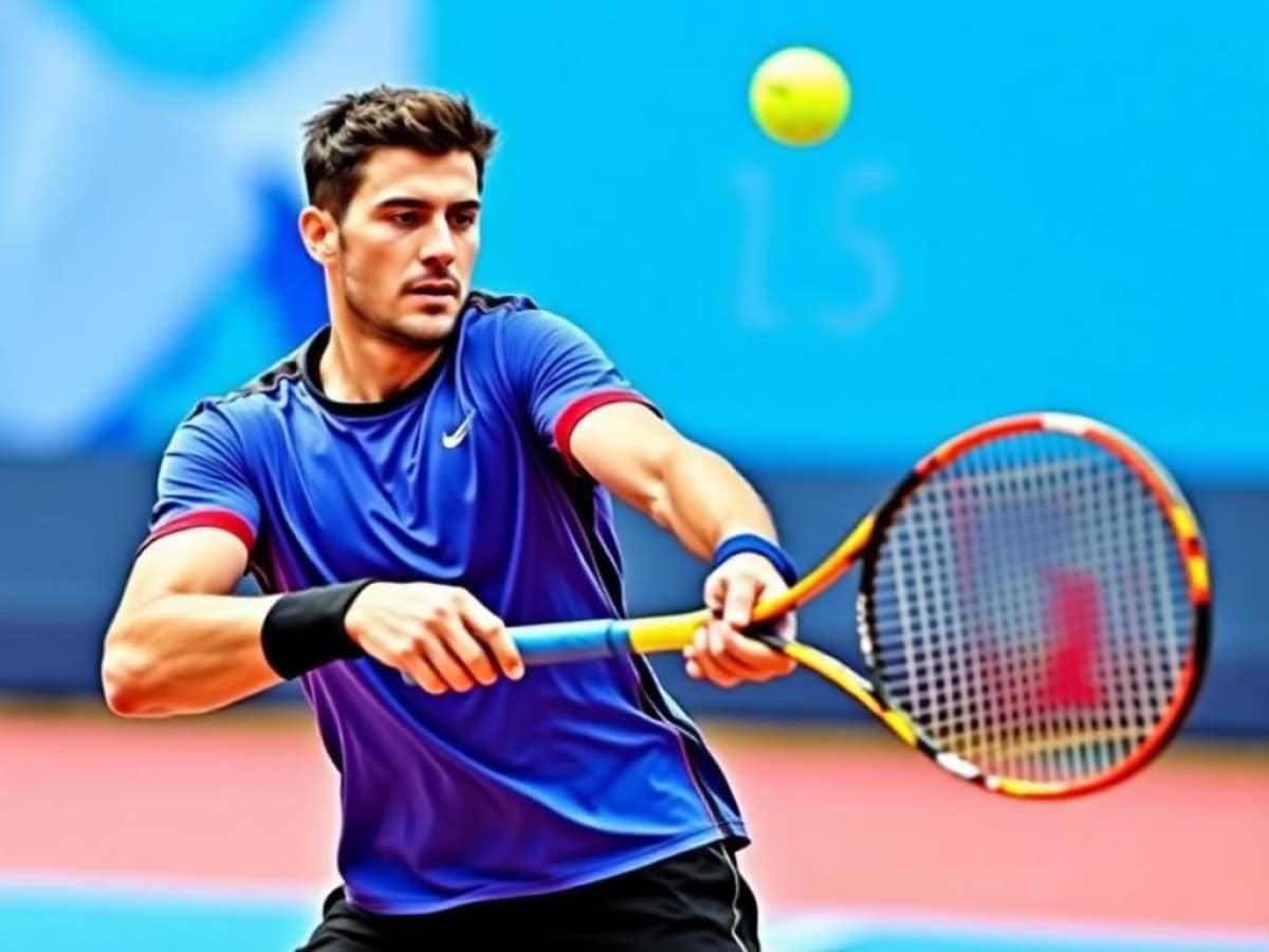 Alcaraz se complica ante Nardi pero ya está en cuartos en Doha