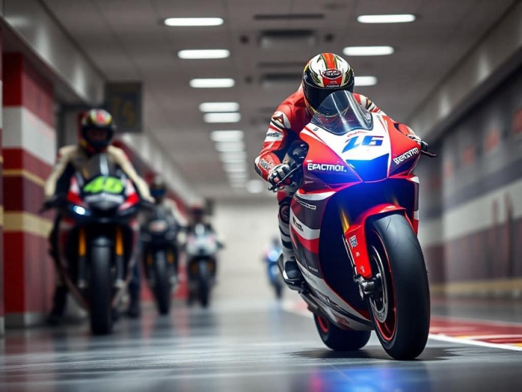 Red alert: Jorge Martín on his way to hospital for further tests