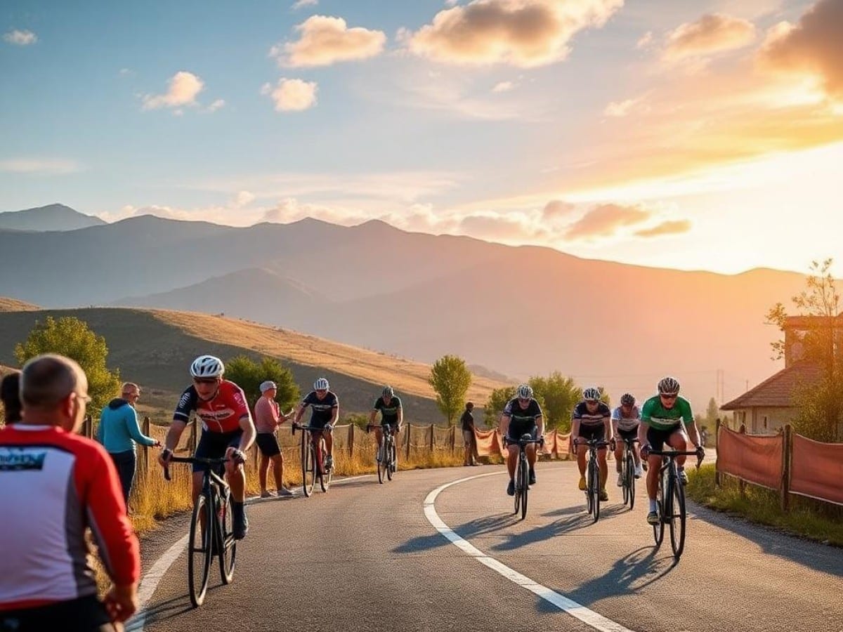 La Vuelta Femenina: De Pedrola a Borja con el imponente Moncayo como testigo.
