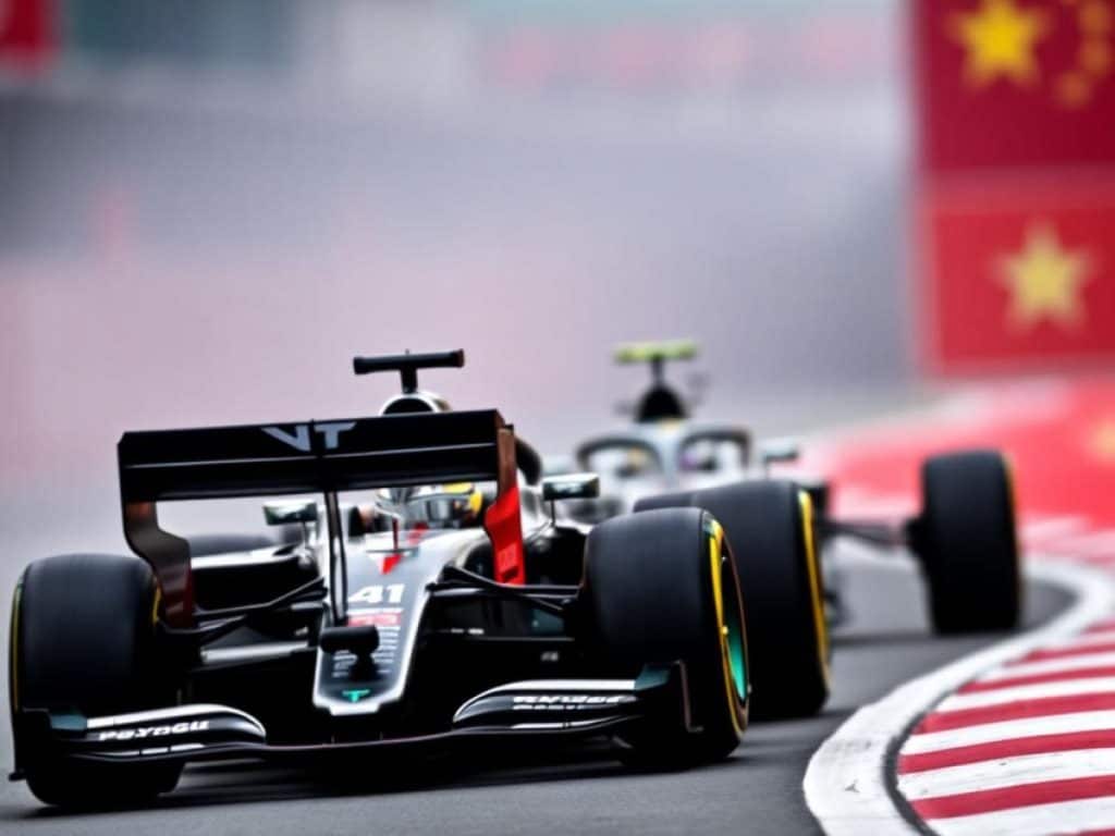 Lewis Hamilton, 'mini pole' en el GP de China con Fernand...