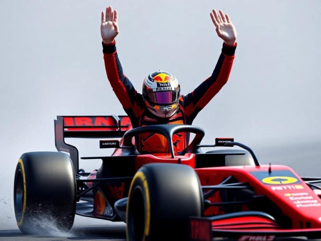 Max Verstappen aprovecha el error de Lando Norris para ll...