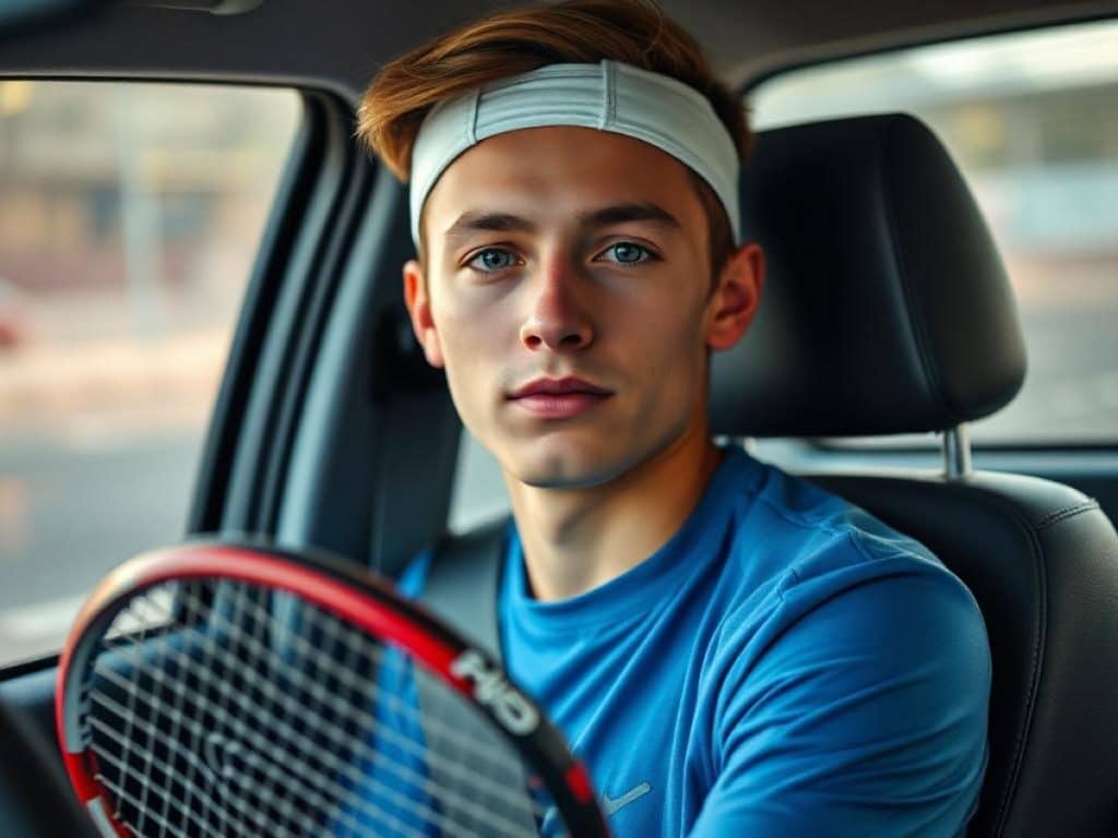 Muere atropellado por una conductora ebria Braun Levi, promesa del tenis de 18 años