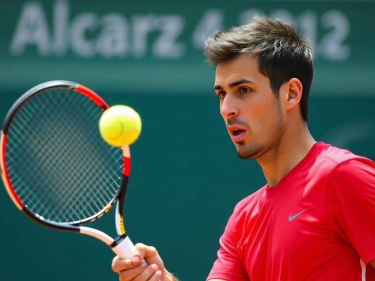 Alcaraz avanza a trompicones a octavos de final en Roma