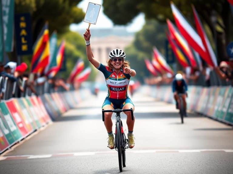 Primera victoria profesional de Paula Blasi en el GP Liberazione de Roma