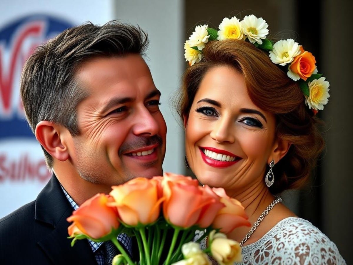 La intrahistoria del ramo de flores de Carlos Sainz a Eva...