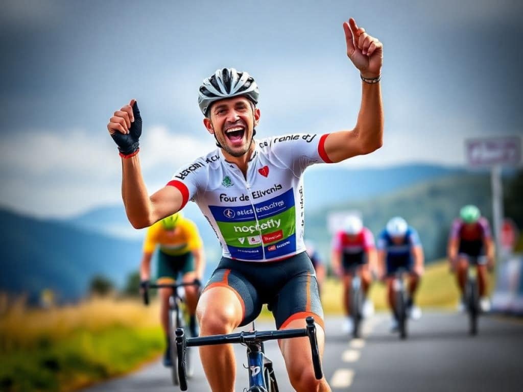 Fabio Christen triunfa: Gana la 2ª etapa del Tour de Eslovenia tras descalificación de Rui Oliveira.