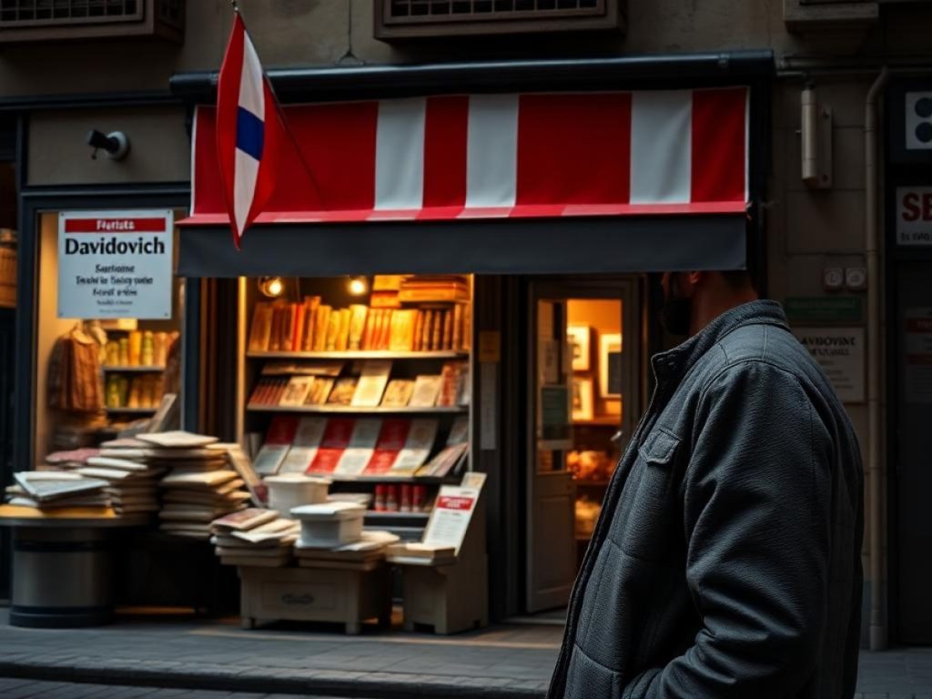 A Davidovich le esquiva la fortuna