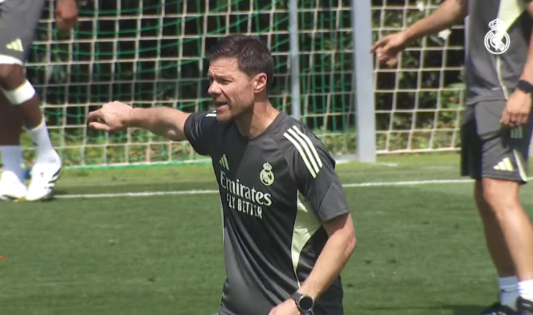 Primer entrenamiento de Xabi Alonso en Madrid sin Endrick, Mendy y Bellingham ¿qué está pasando