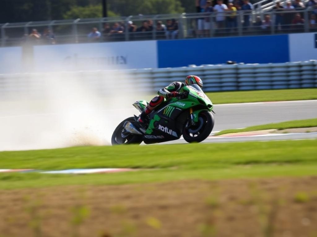 Quartararo’s Shocking Crash: How He Sacrificed Bastianini to Avoid Disaster in MotoGP Sprint!
