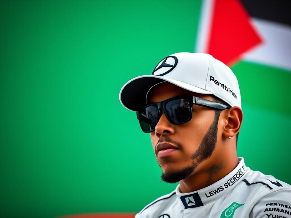 Lewis Hamilton pide ayuda a favor del pueblo palestino en...