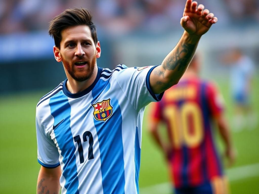 Lágrimas y fuegos artificiales en la emotiva despedida de Messi con la selección en Argentina