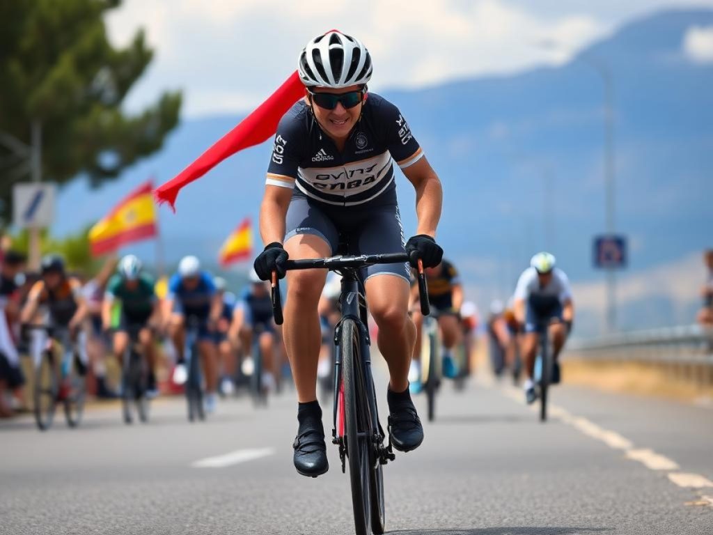 ¡Impactante! La Vuelta a España evita Cercedilla: Multitud de manifestantes bloquean el paso.