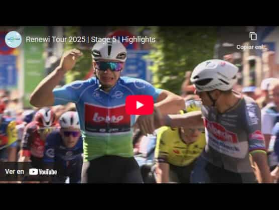 Vídeo resumen de la 5ª y última etapa del Renewi Tour 2025