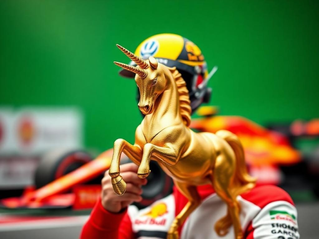 El unicornio talismán de Carlos Sainz que sorprende a Ver...