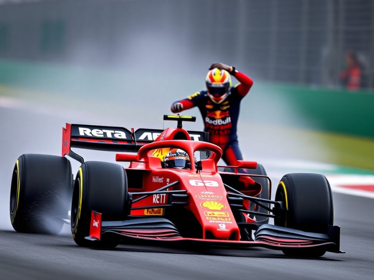 Max Verstappen le arrebata la 'pole' a Carlos Sainz en el...