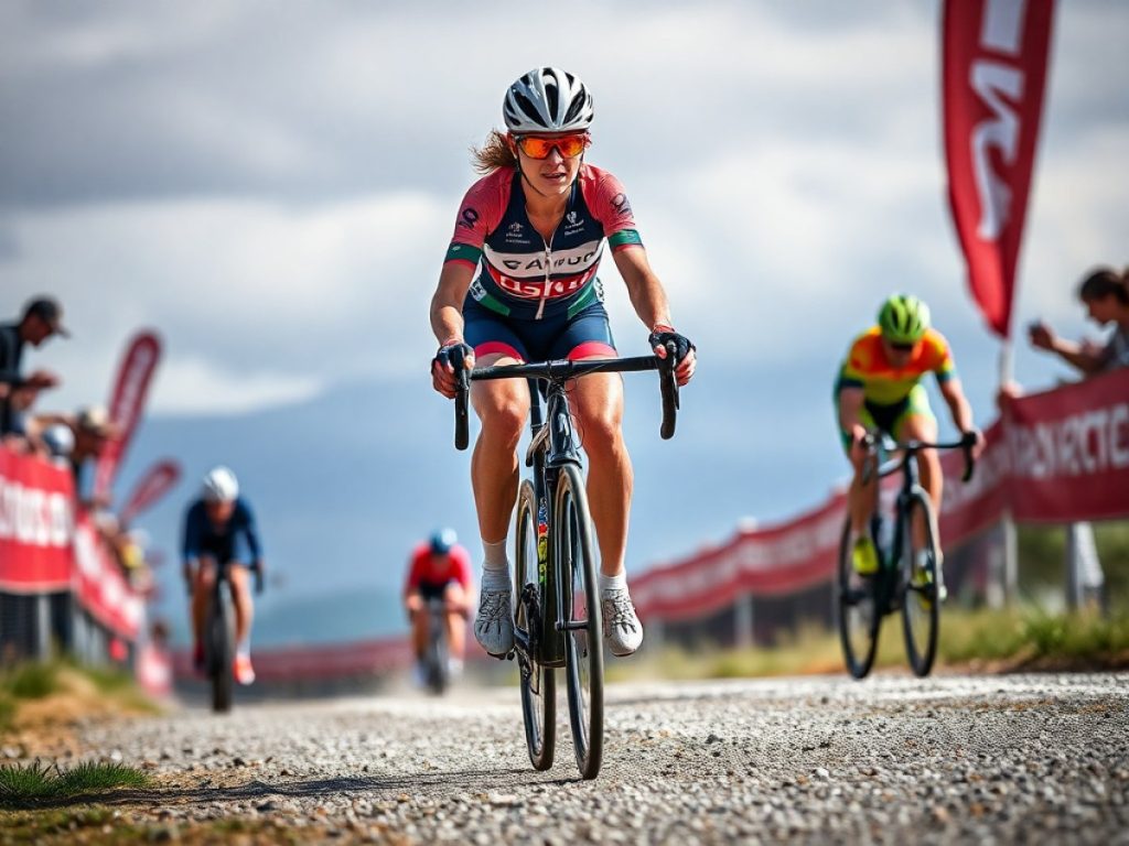 Mundial de gravel: Lorena Wiebes reina ante Vos; Paula Blasi decimocuarta