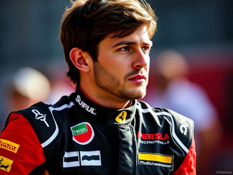 Carlos Sainz, en el Gran Premio de Brasil.