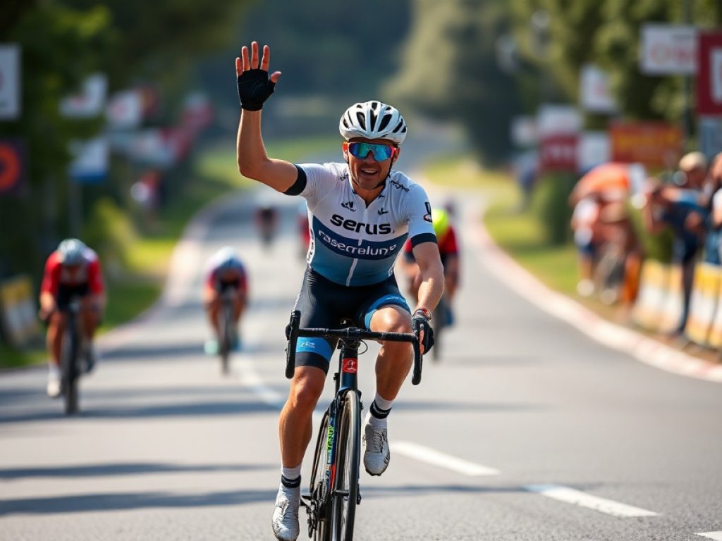 Clément Alleno arrasa en el Tour de Mentougou: Lidera el histórico triplete de Burgos-Burpellet-BH