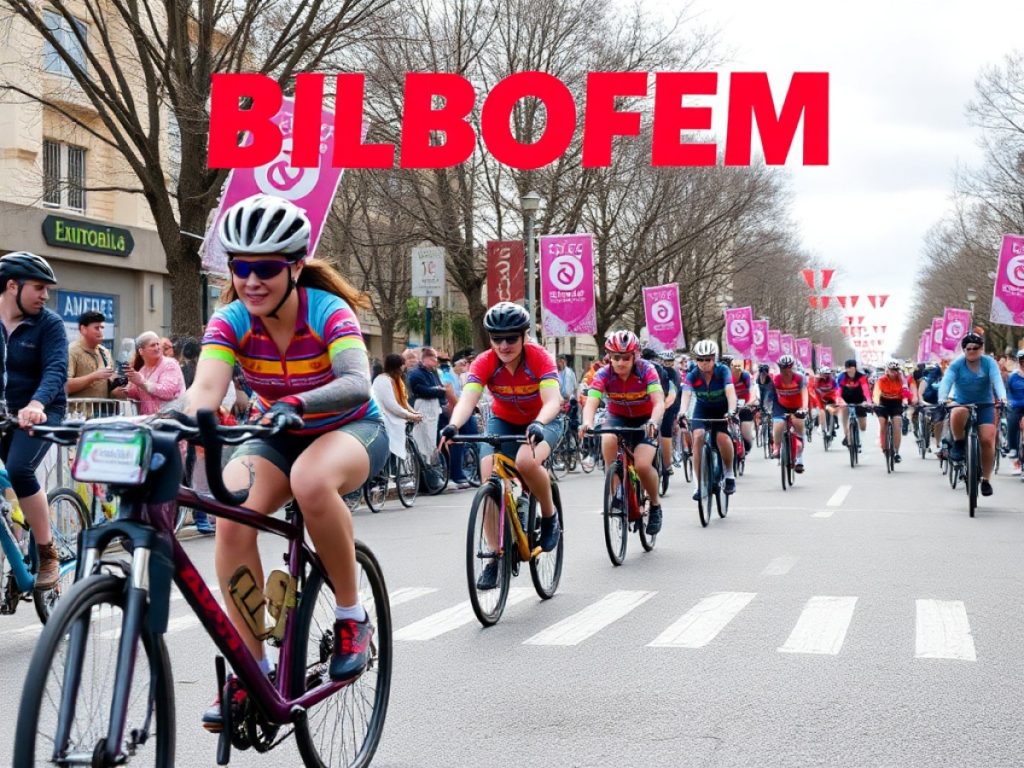Éxito rotundo: BILBOFEM, la marcha cicloturista femenina cautiva en su debut