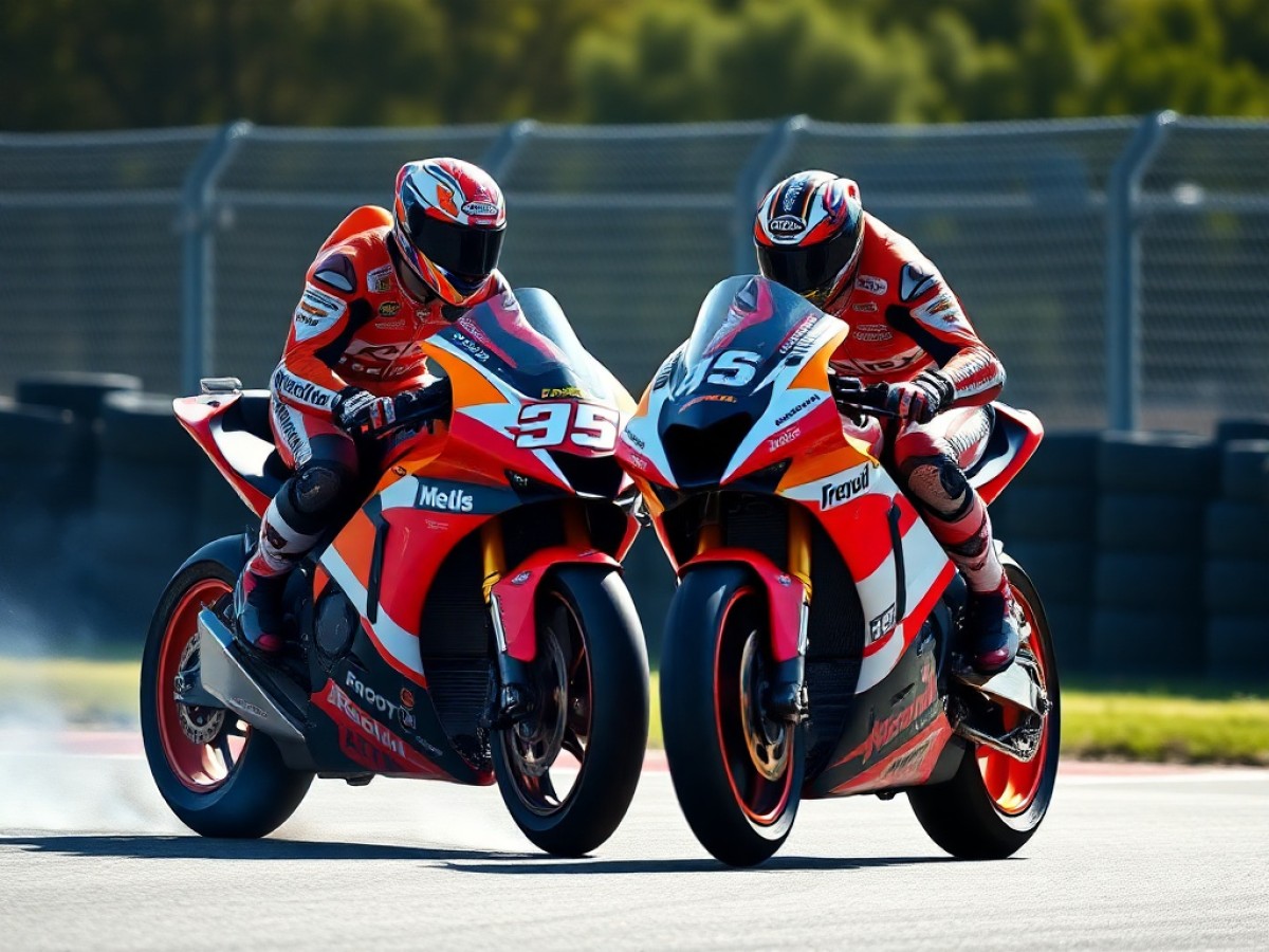 VIDEO – Marc Márquez and Toprak Razgatlioglu collide before 2026: a thrilling leap into MotoGP awaits