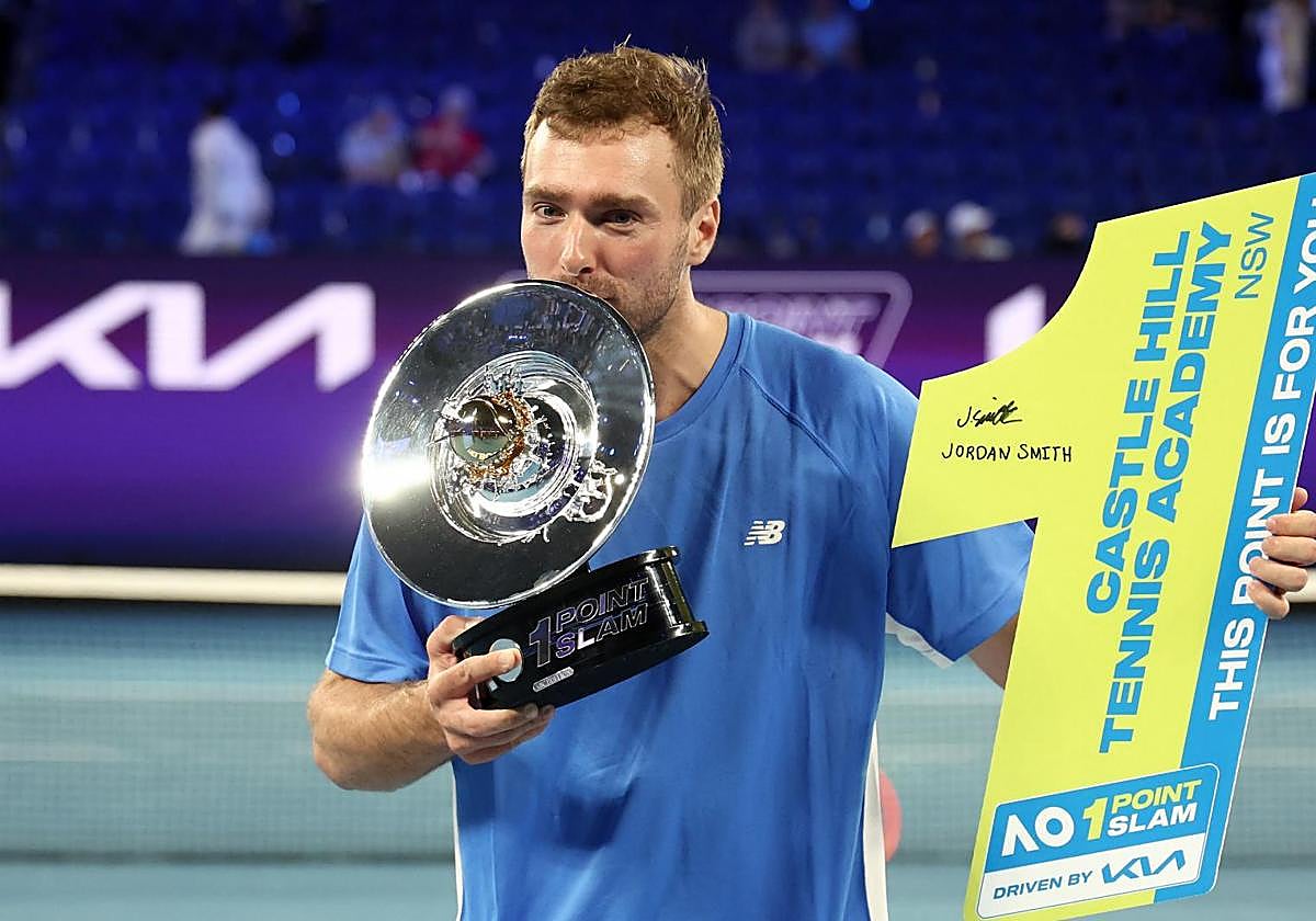 Ni Carlos Alcaraz, ni Jannik Sinner: Jordan Smith gana el 'One Point Slam'