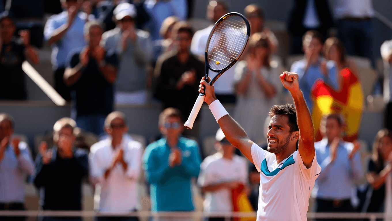 El apellido Alcaraz ya es eterno: Carlos lo hace en el nombre del padre