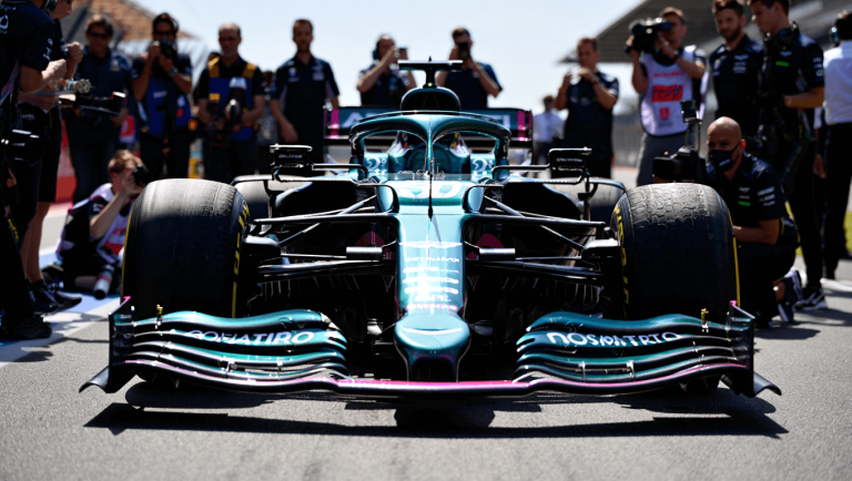 El AMR26 pilotado por Lance Stroll