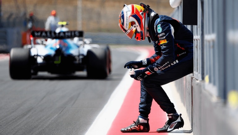 Carlos Sainz, con Williams