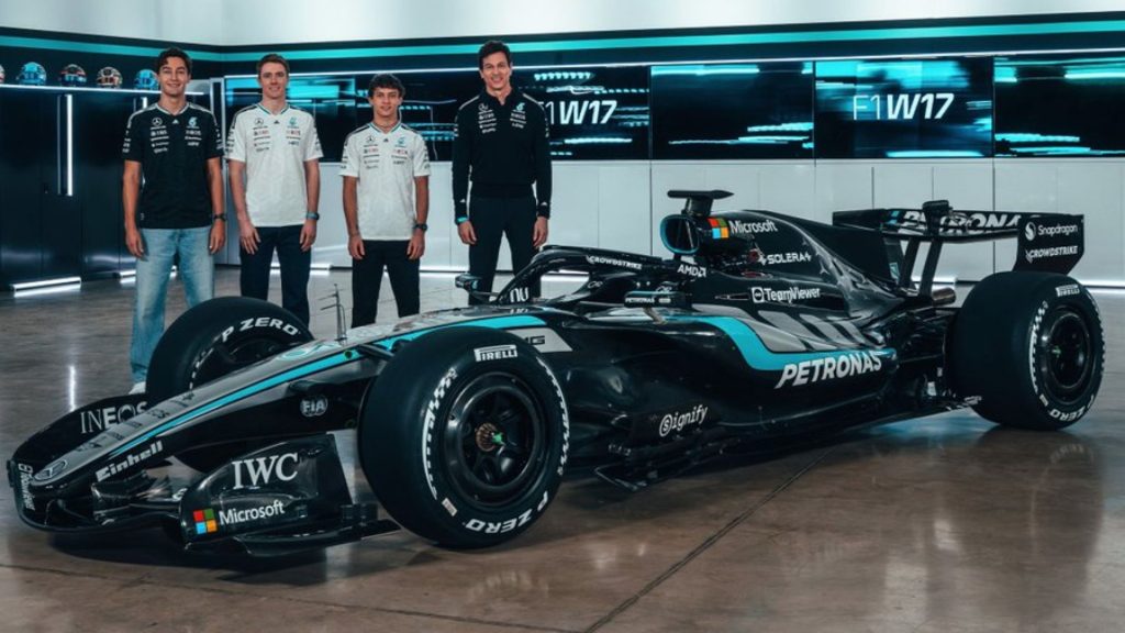 El equipo Mercedes para 2026