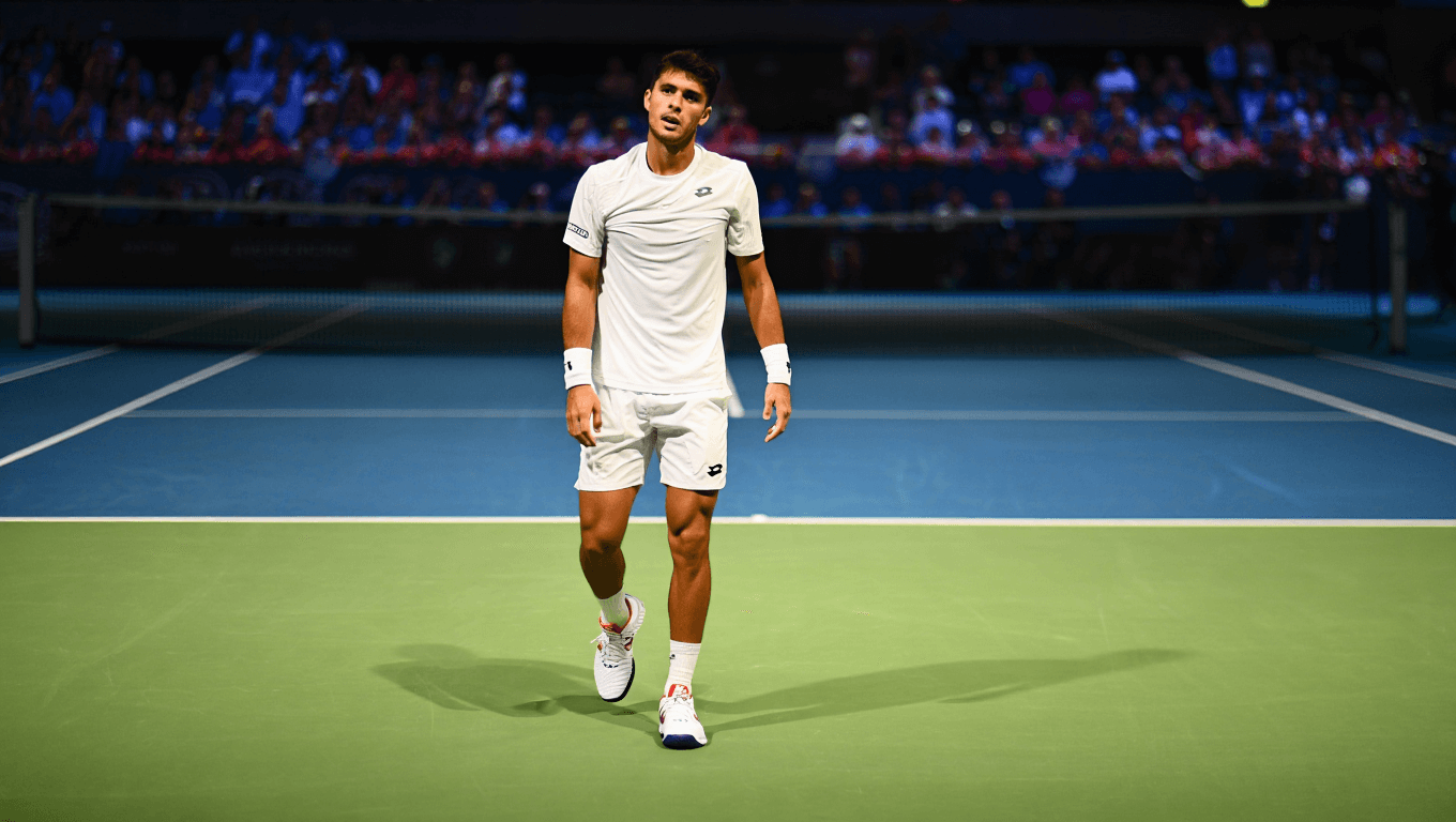 Alcaraz se mete en la final con una pierna