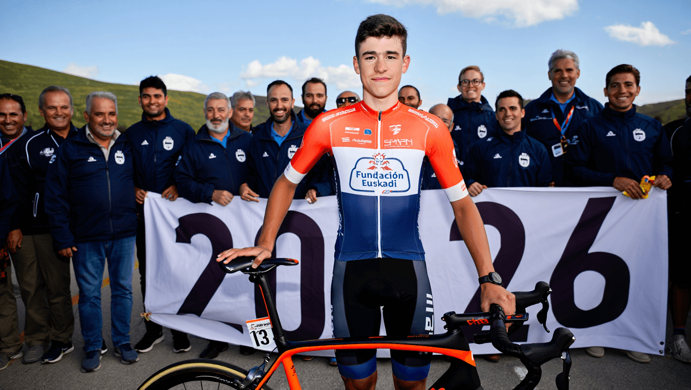 Fundación Euskadi revela plan 2026: abre oportunidades para jóvenes ciclistas