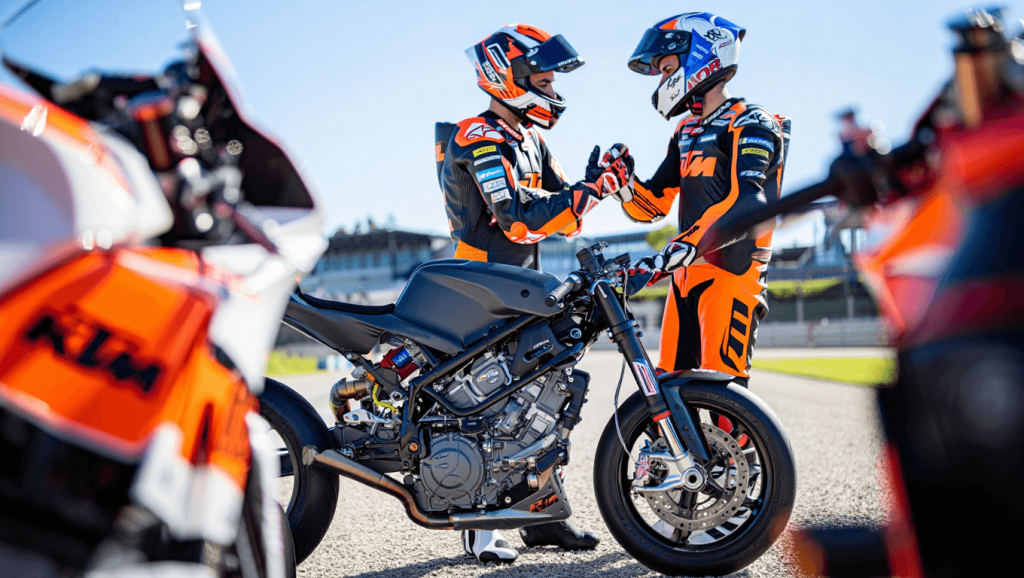 KTM’s bold leap into the future: Dani Pedrosa and Pol Espargaró test groundbreaking 850cc bike