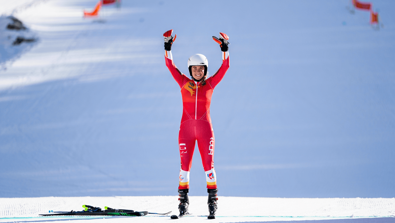 Audrey Pascual, oro en el supergigante de lo Juegos Paralímpicos de Milán-Cortina