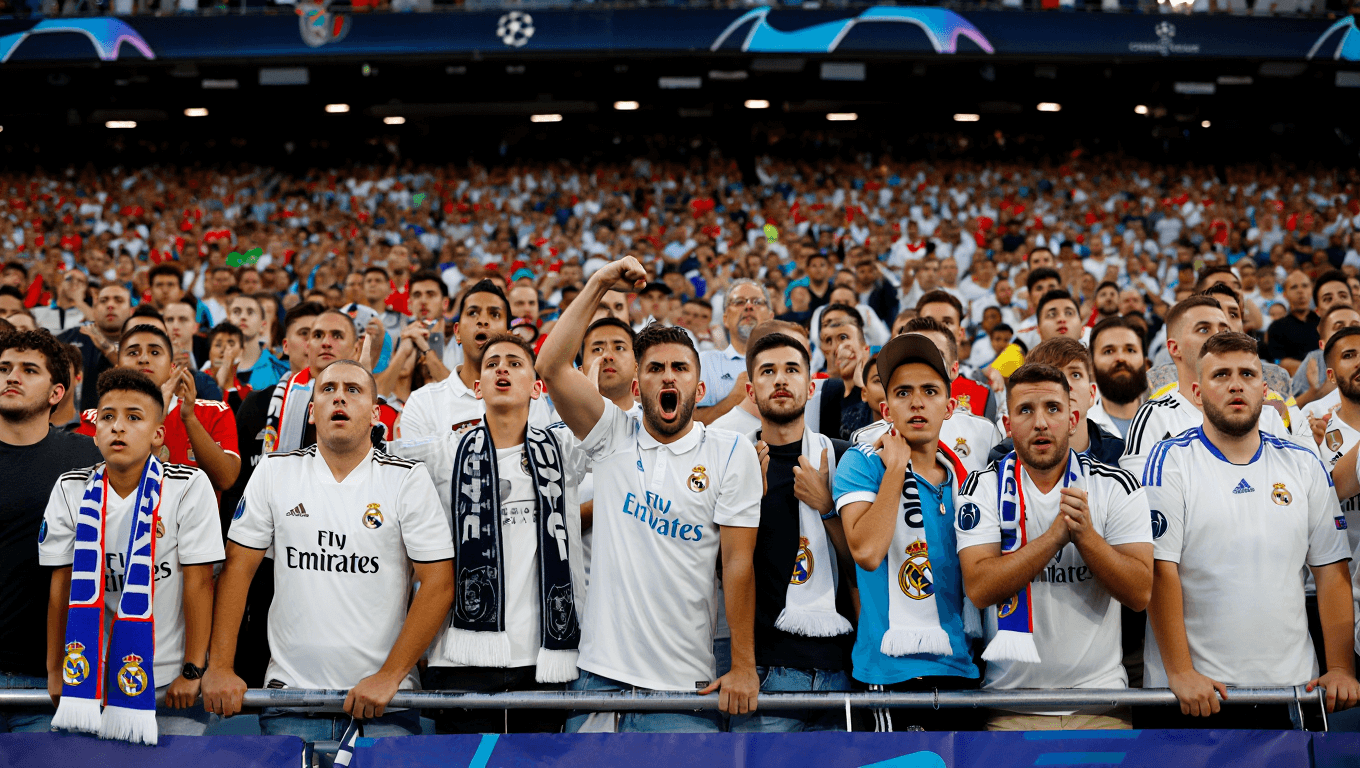 La UEFA multa al Real Madrid por racismo y cerrará parte de la tribuna sur durante un partido si se produce otro episodio similar
