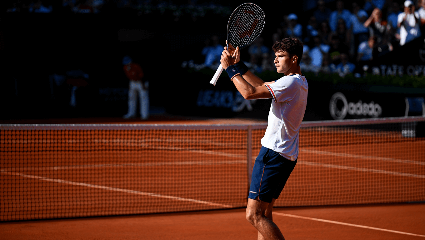Teodor Davidov, el niño sin revés que ya es el tenista más joven del ranking ATP