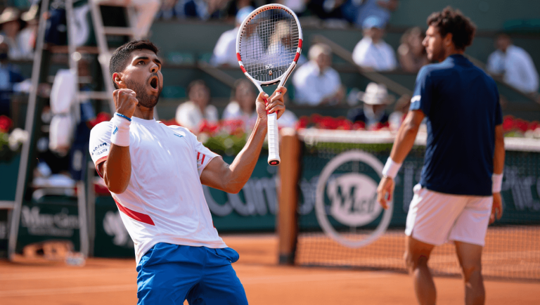 Así hemos narrado la victoria de Alcaraz ante Báez en su estreno en Montecarlo