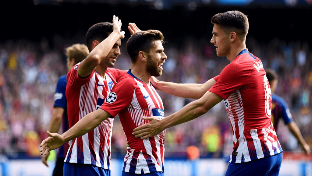 El Atlético de Madrid vence 0-2 al FC Barcelona en los cuartos de final de la Champions y encarrila las semifinales