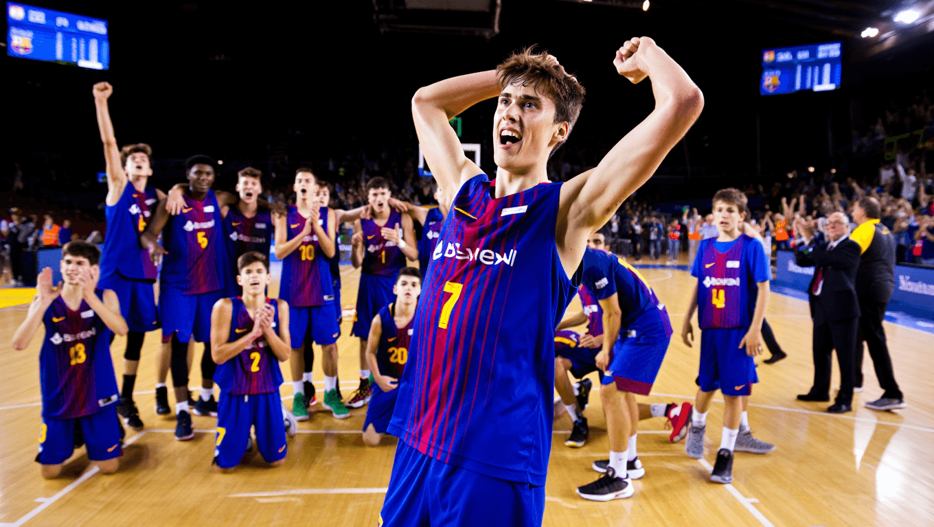 Barça Basket junior arrasa en Cataluña: así lideran sus jóvenes estrellas el camino hacia un triplete histórico