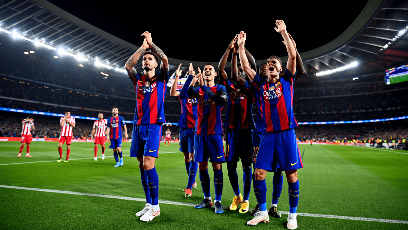 El FC Barcelona vence 1-2 al Atlético de Madrid en el duelo liguero del Metropolitano y deja la Liga medio sentenciada