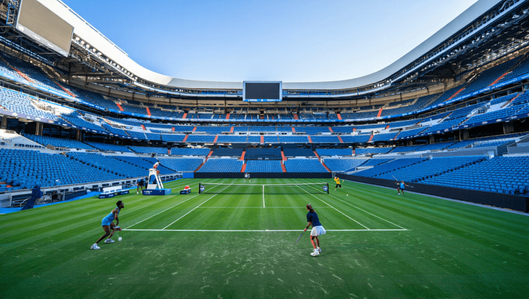 El Bernabéu se convertirá en pista de tenis para el Mutua Madrid Open