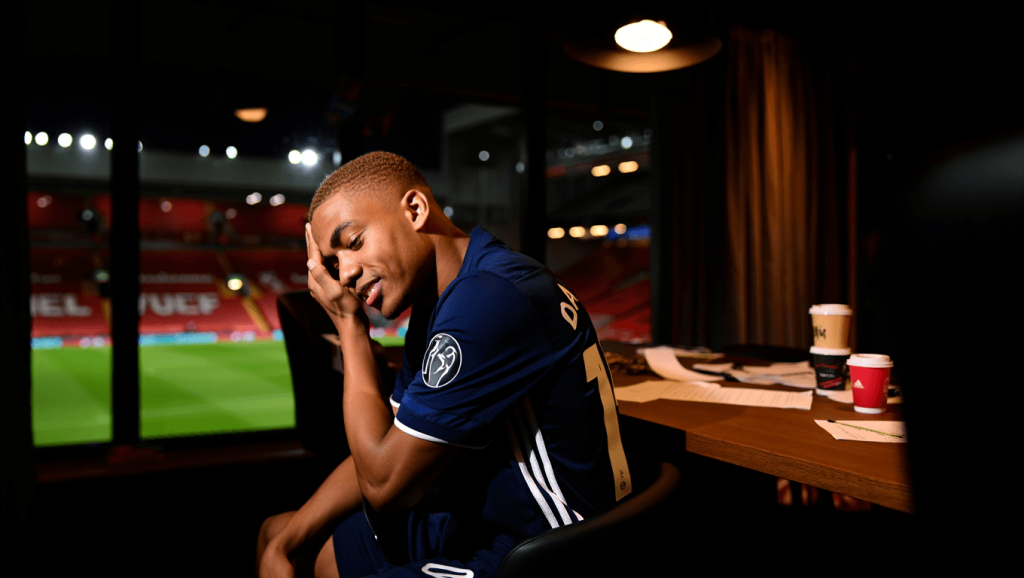 Noa Lang bromea tras su terrorífico accidente en Anfield: «Me cuesta jugar a la PlayStation»