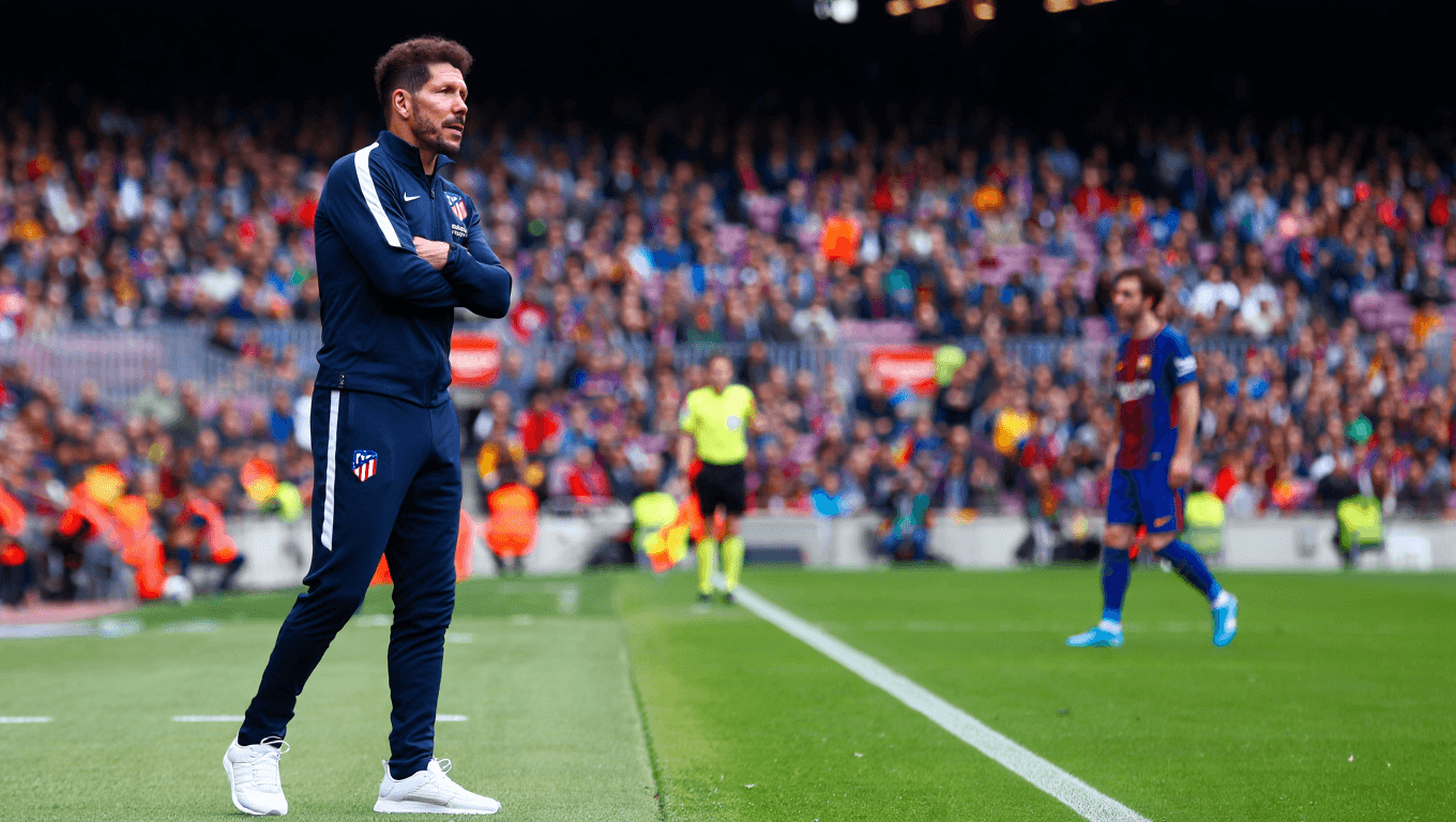 Simeone le da la vuelta al calcetín en el Camp Nou