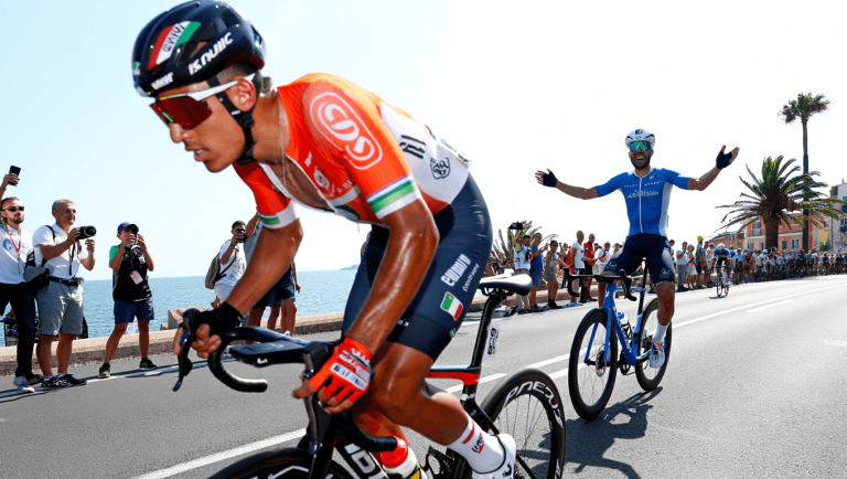 Isaac del Toro conquista la Tirreno-Adriático: Jonathan Milan gana el sprint en San Benedetto