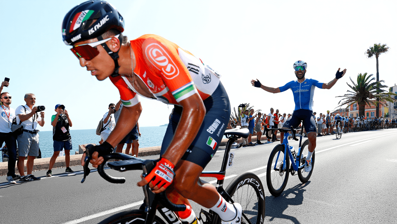 Isaac del Toro conquista la Tirreno-Adriático: Jonathan Milan gana el sprint en San Benedetto