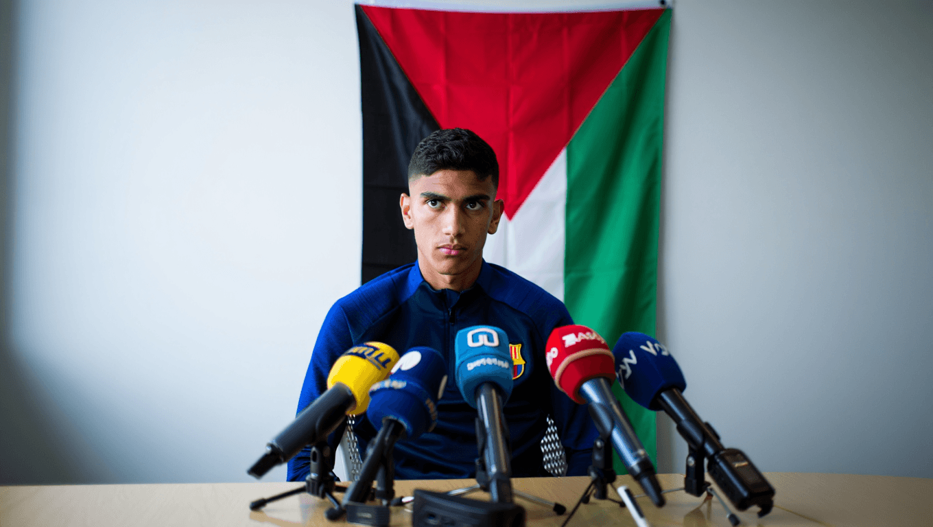 Israel carga contra Lamine Yamal y le acusa de "incitar el odio" por ondear la bandera de Palestina 