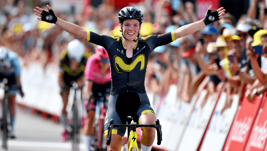 Mackenzie Coupland gana la etapa reina y se lleva la general de la Vuelta a Extremadura Femenina