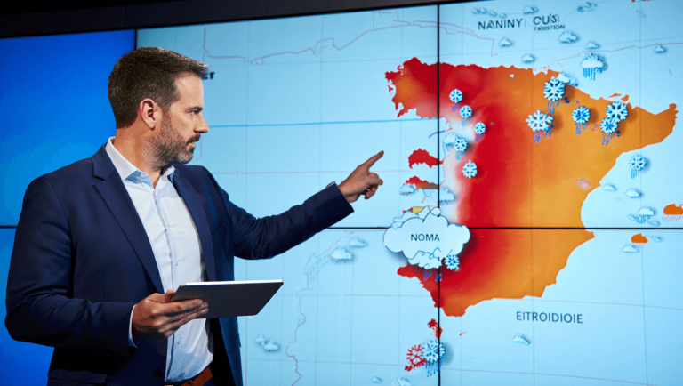 Martín Barreiro, meteorólogo de TVE, avisa de que vuelve el invierno a España y de lo que pasará en los próximos días