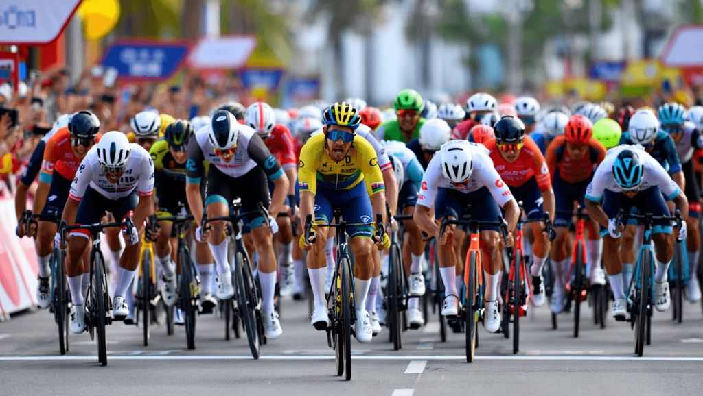 Tour de Hainan 2026: etapa 1 con líderes, tiempos y posiciones